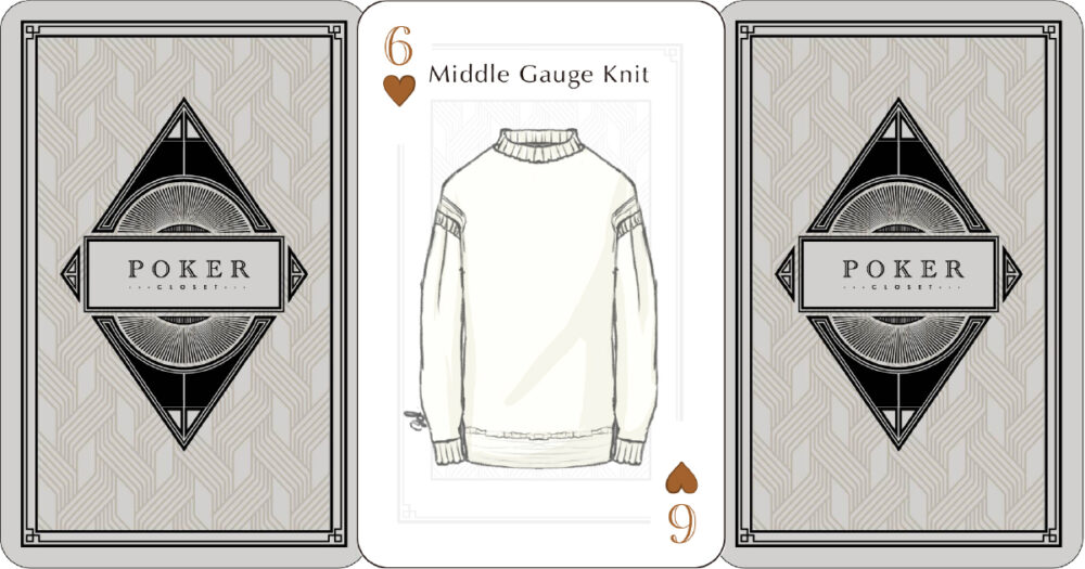 ガンジーセーター】着こなしメンズ10通り|3色コーデ | poker-closet