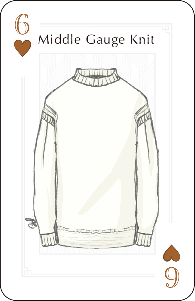 6♡ガンジーセーター