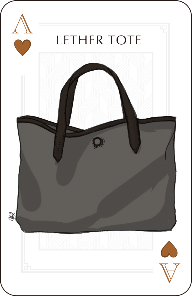 A♡レザートート