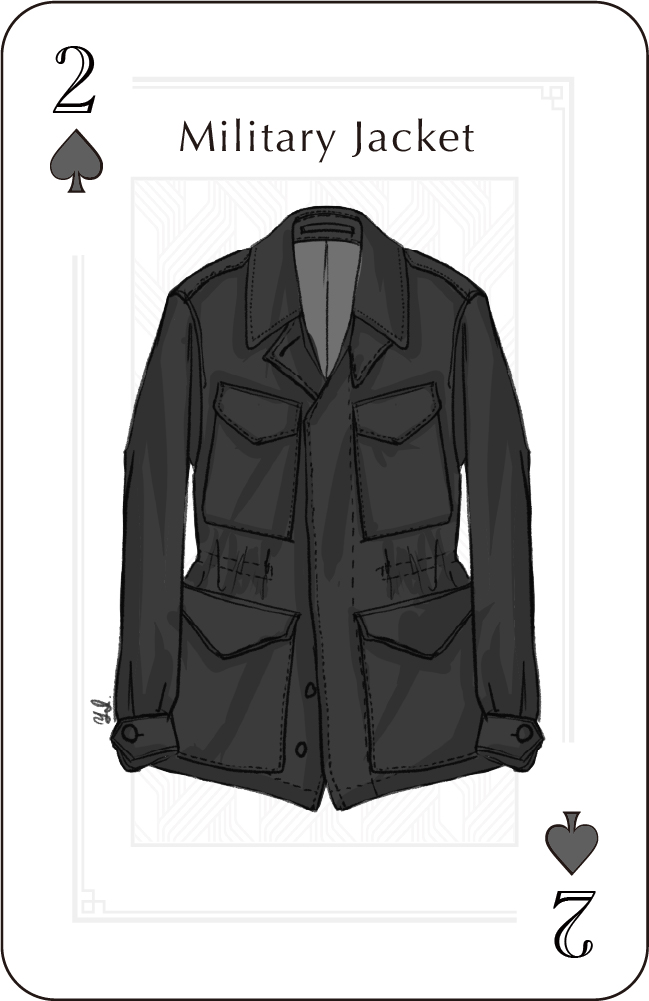 MINIMAL_ミリタリージャケット