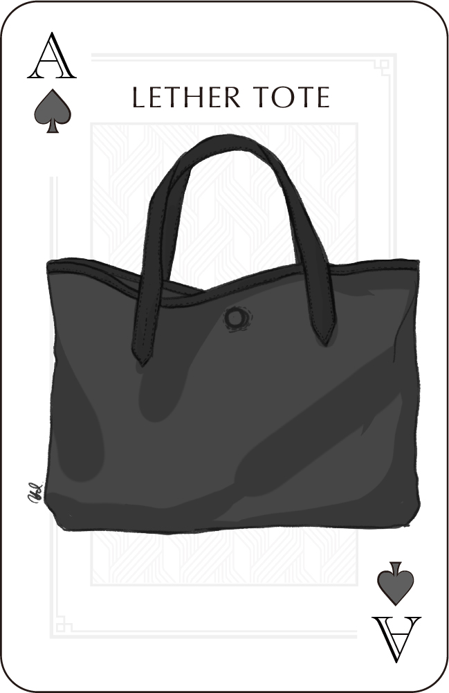 MINIMAL_レザートート