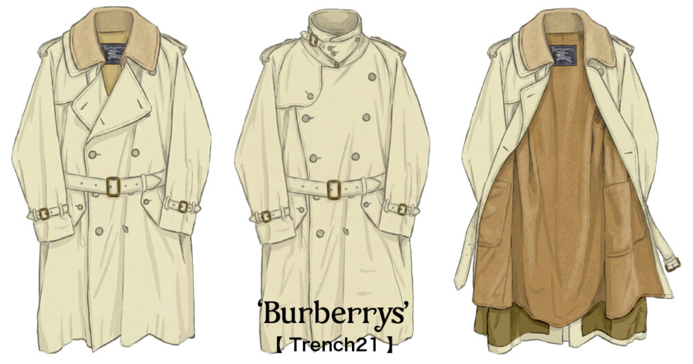 ヴィンテージ バーバリー トレンチ コート 70 90 s Vintage Burberry