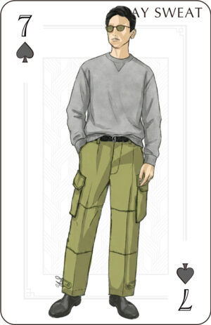 スウェットルックスカード3