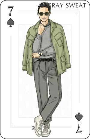 スウェットルックスカード9