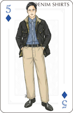 デニムシャツルックスカード3