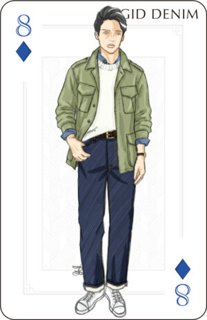 デニムパンツルックスカード10