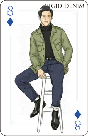 デニムパンツルックスカード11