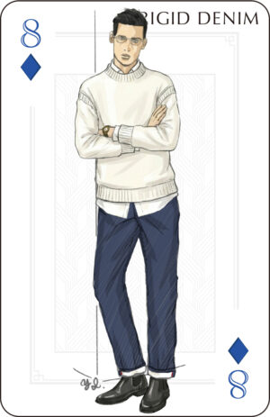 デニムパンツルックスカード12