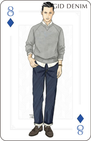 デニムパンツルックスカード7