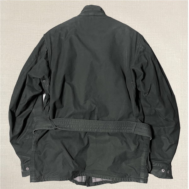 バブアーお湯つけ置き洗濯後後ろ2