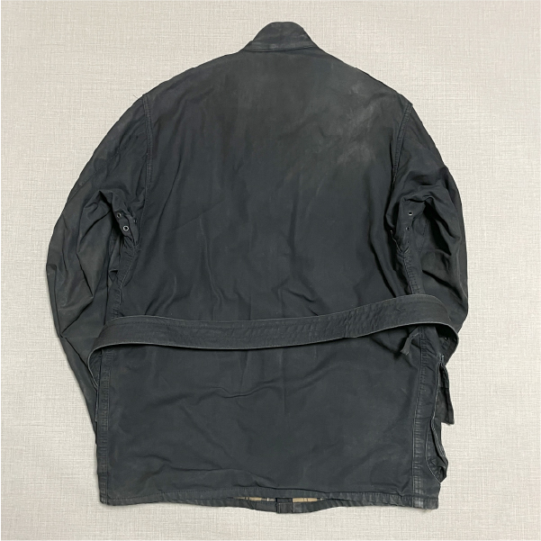 バブアーつけ置き洗濯後後ろ2