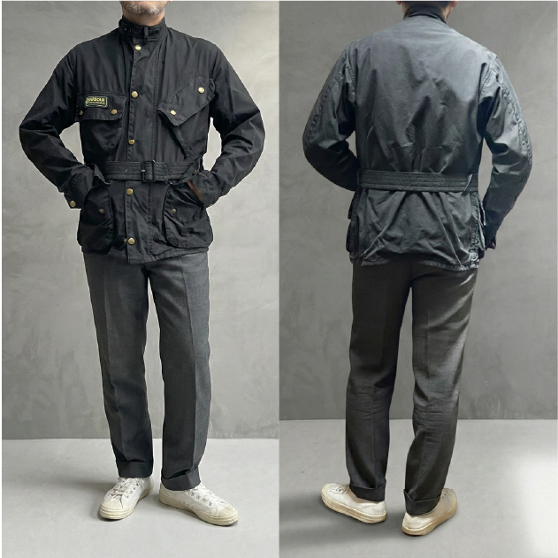 バブアーインターナショナル着用1