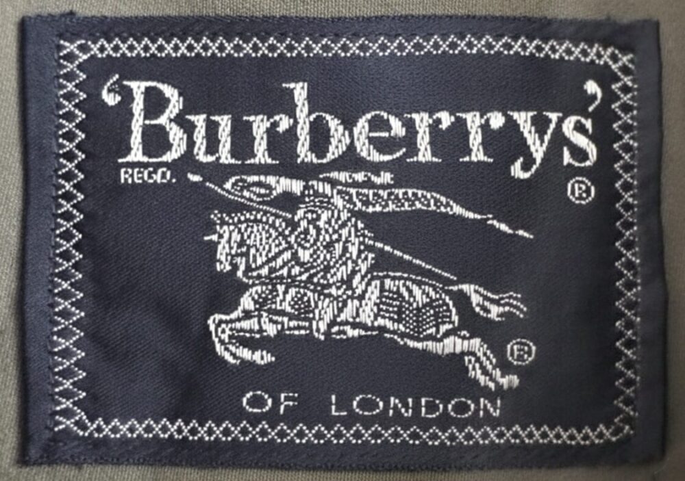 バーバリーネームロゴ1970年代