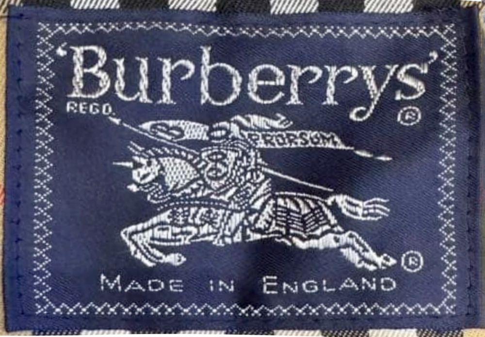 バーバリーネームロゴ1970年代2