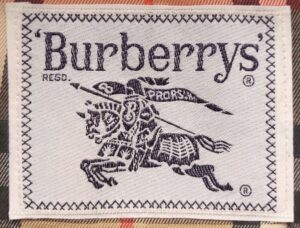 バーバリーネームロゴ1990年代