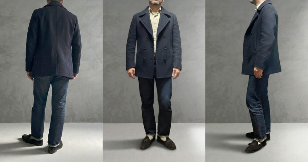 ピーコート着用