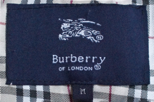 偽物バーバリータグ