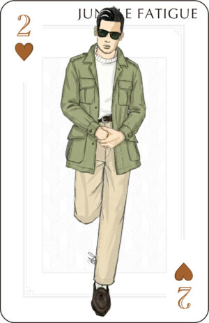 冬ジャングルファティーグルックスカード1