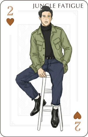 冬ジャングルファティーグルックスカード2