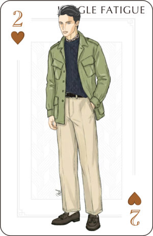 冬ジャングルファティーグルックスカード4