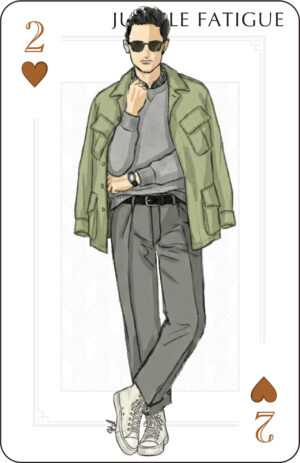 冬ジャングルファティーグルックスカード5