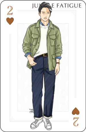 冬ジャングルファティーグルックスカード8