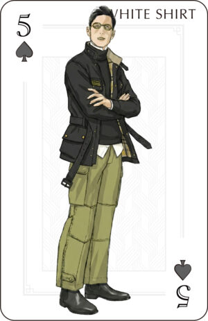 白シャツルックスカード5