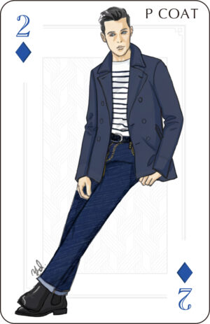 ピーコートルックスカード1