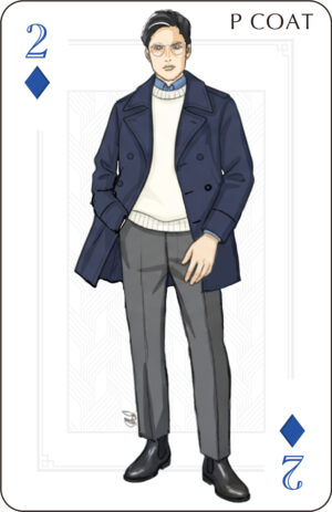 ピーコートルックスカード4