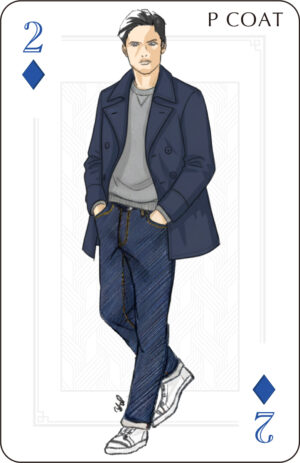 ピーコートルックスカード9