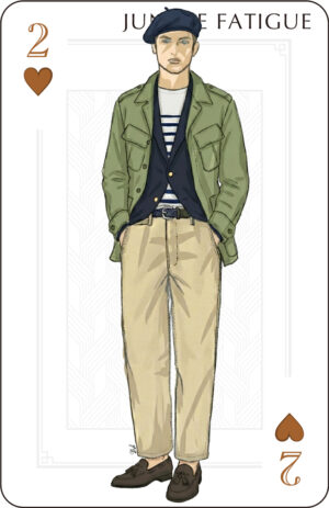 冬ジャングルファティーグルックスカード7