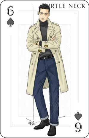 黒タートルルックスカード6