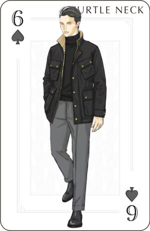 黒タートルルックスカード8